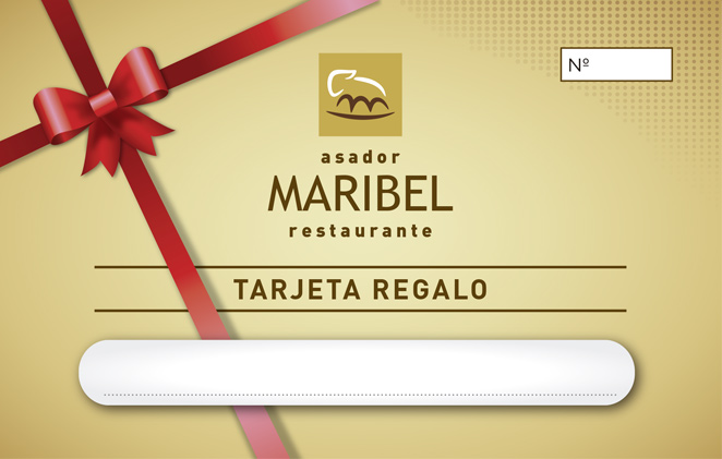 Tarjeta Regalo Restaurante Maribel